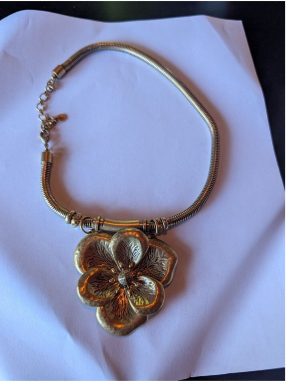 Stella & Dot Bloom Statement Necklace